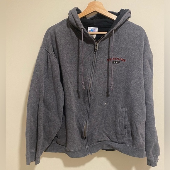 DISNEYLAND GRUMPY ZIP FRONT HOODIE SIZE MEDIUM - Picture 3 of 5